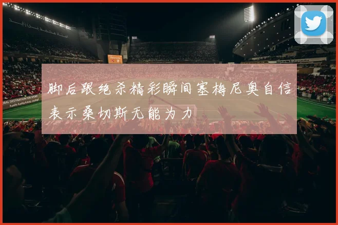 脚后跟绝杀精彩瞬间塞梅尼奥自信表示桑切斯无能为力